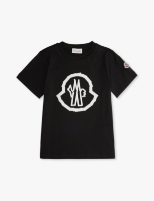 Moncler Boys Tops T Shirts Selfridges