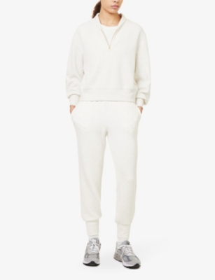 "The Slim Cuff 27.5"" relaxed-fit mid-rise stretch-woven jogging bottoms"