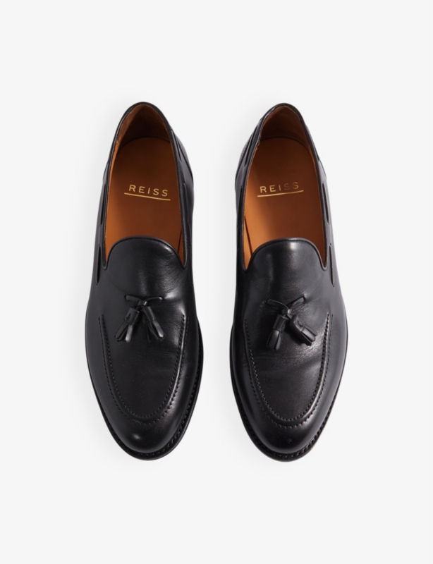 Clayton tassel-embellished leather loafers