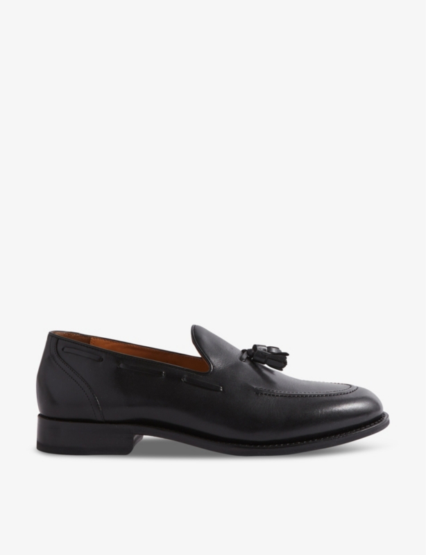 Clayton tassel-embellished leather loafers