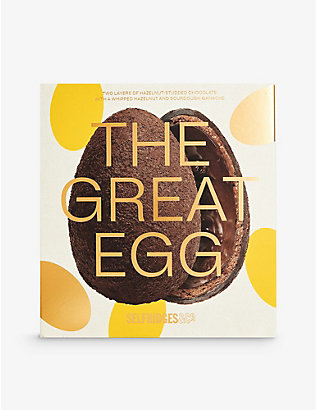SELFRIDGES SELECTION: The Great Egg hazelnut and sourdough ganache Easter egg 550g