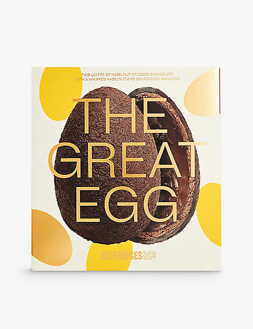 SELFRIDGES SELECTION：The Great Egg 榛子和酵母掼奶油复活节彩蛋 550 克