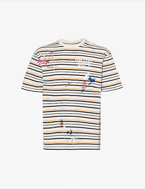 GALLERY DEPT: Nelson striped-pattern cotton-jersey T-shirt