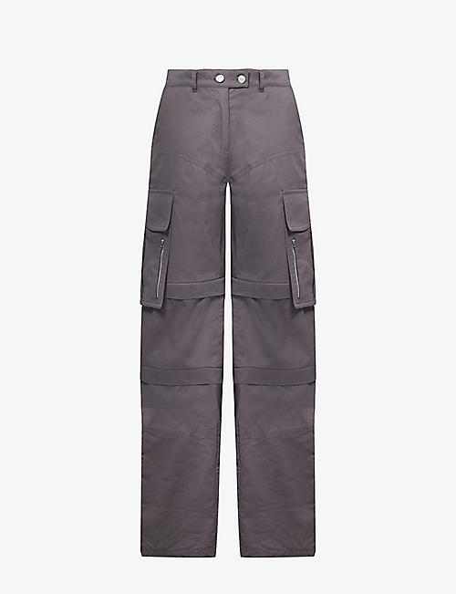 SRVC: Tradesman patch-pocket cotton trousers