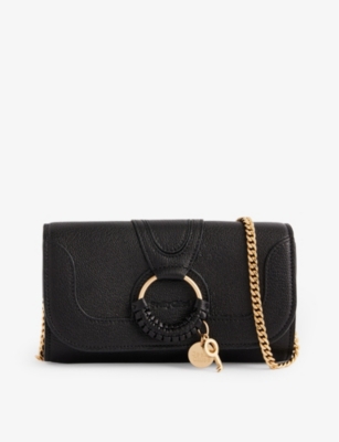 SEE BY CHLOE: Hana leather wallet-on-chain