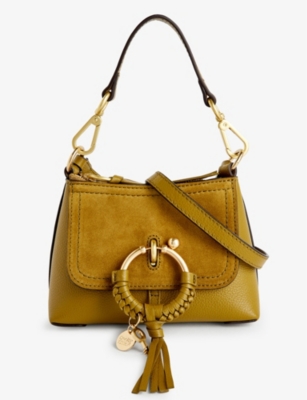 SEE BY CHLOE: Joan mini leather cross-body bag