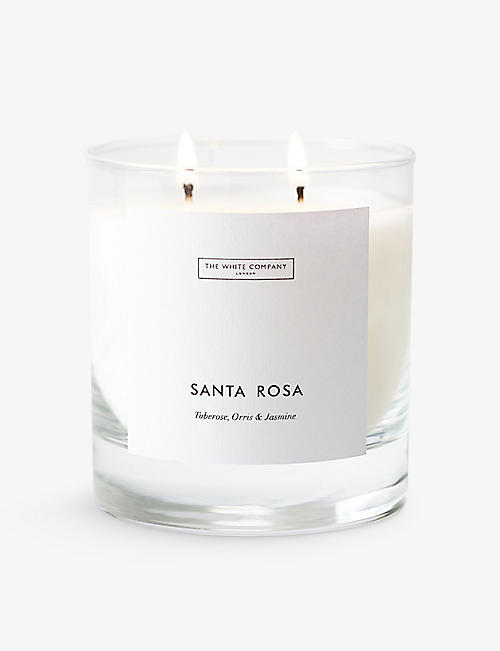 THE WHITE COMPANY: Santa Rosa scented mineral-wax candle 280g