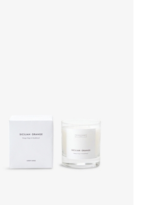 THE WHITE COMPANY: Sicilian Orange scented candle 280g