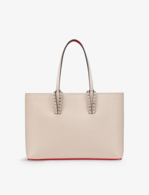 Shop Christian Louboutin Women's Leche Cabata Leather Tote Bag