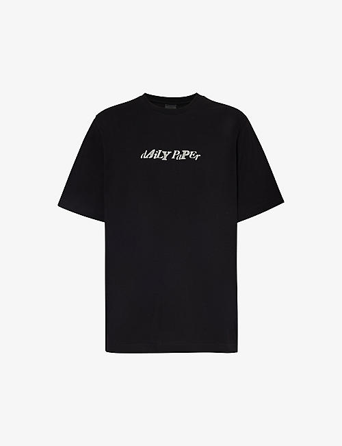 DAILY PAPER: Unified logo-print cotton-jersey T-shirt