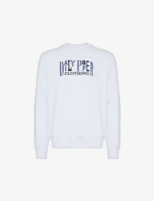DAILY PAPER: United branded-print cotton-jersey sweatshirt
