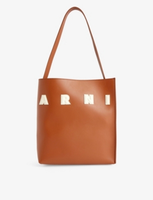 MARNI: Museo small leather shoulder bag