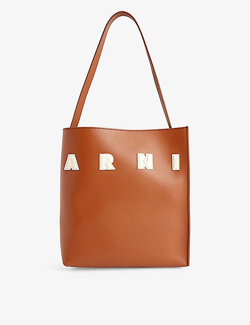 MARNI: Museo small leather shoulder bag