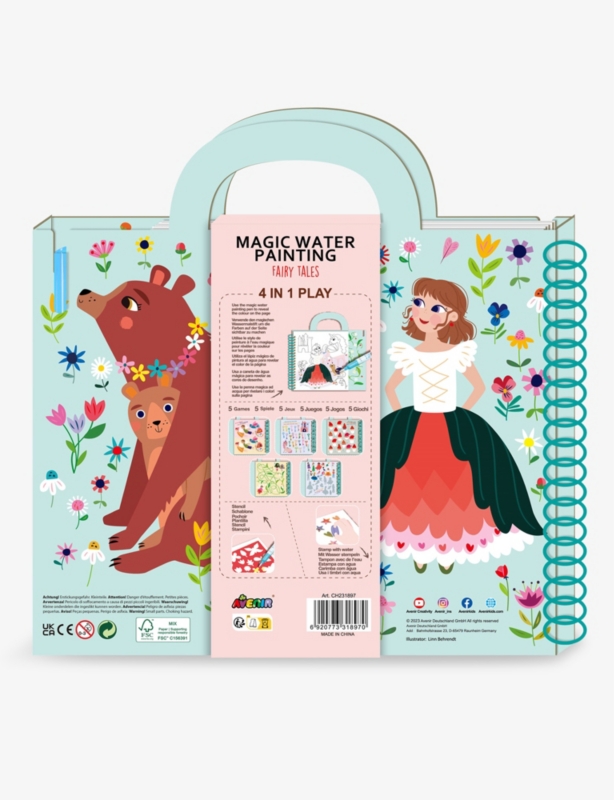 Fairy tales magic water painting art set