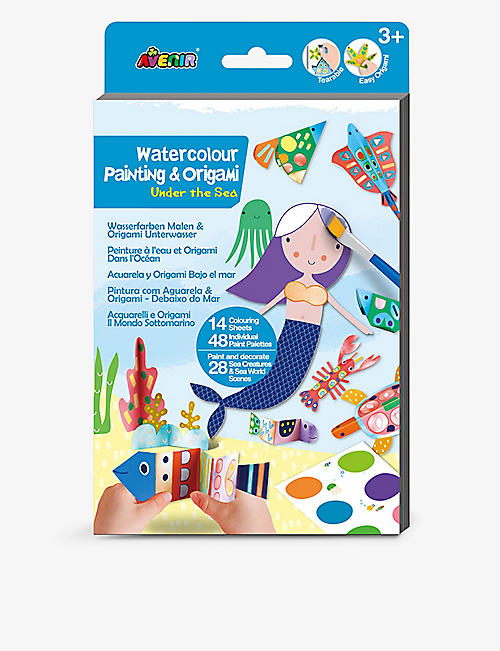AVENIR: Under Sea The Sea watercolour paint and origami set