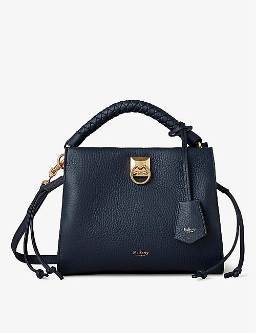 MULBERRY: Iris small leather top-handle bag