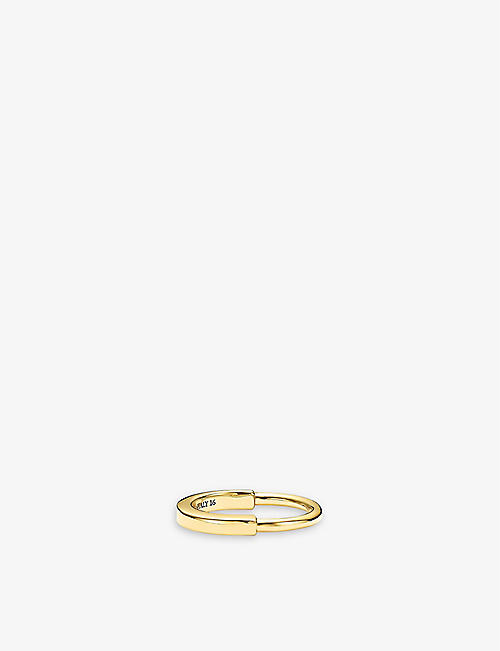 TIFFANY & CO: Tiffany Lock 18ct yellow-gold ring