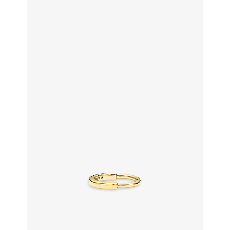 Tiffany & Co Womens Yellow Gold Tiffany Lock 18ct Yellow-gold Ring