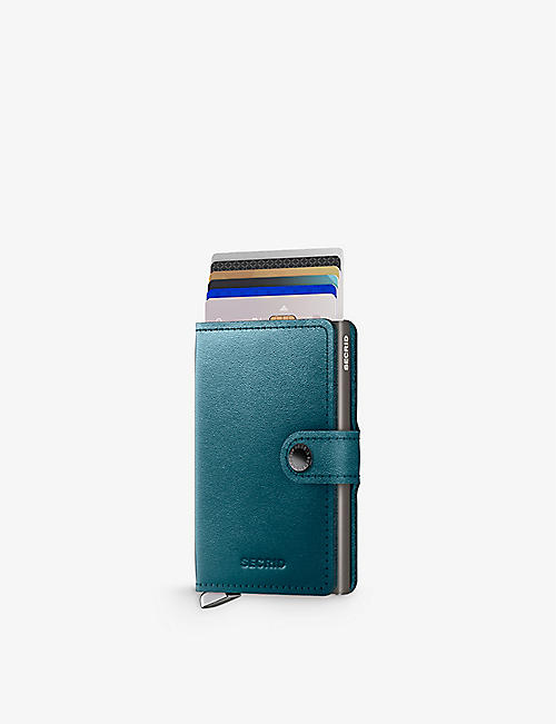 SECRID: Premium Miniwallet leather and aluminium wallet