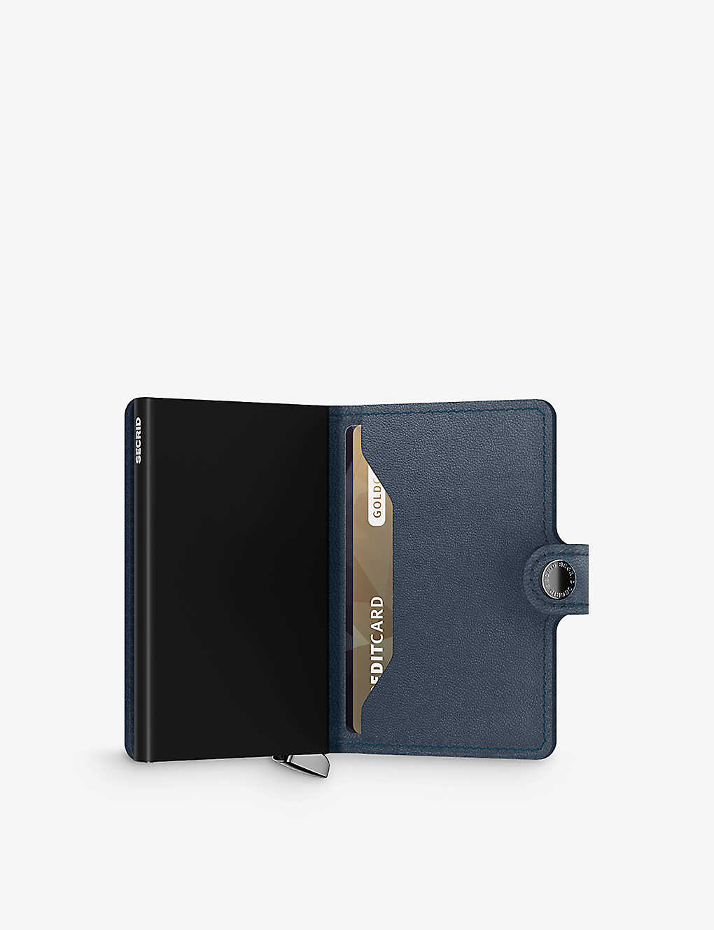 Secrid Mel-black Miniwallet Leather Wallet