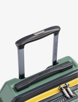 DELSEY ARMY REMPART 4-WHEEL EXPANDABLE POLYCARBONATE HARD CABIN SUITCASE 55CM 