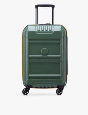 Delsey Army Rempart 4-wheel Expandable Polycarbonate Hard Cabin Suitcase 55cm