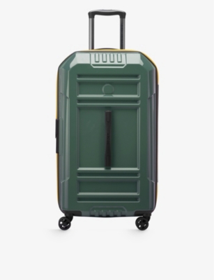 DELSEY: Rempart 4-wheel expandable-trunk polycarbonate hard check-in suitcase 73cm