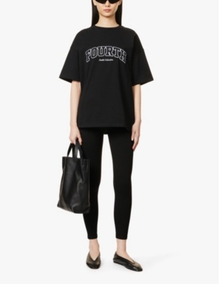 4TH & RECKLESS: Alice Logo-Embroidered Cotton-Jersey T-Shirt