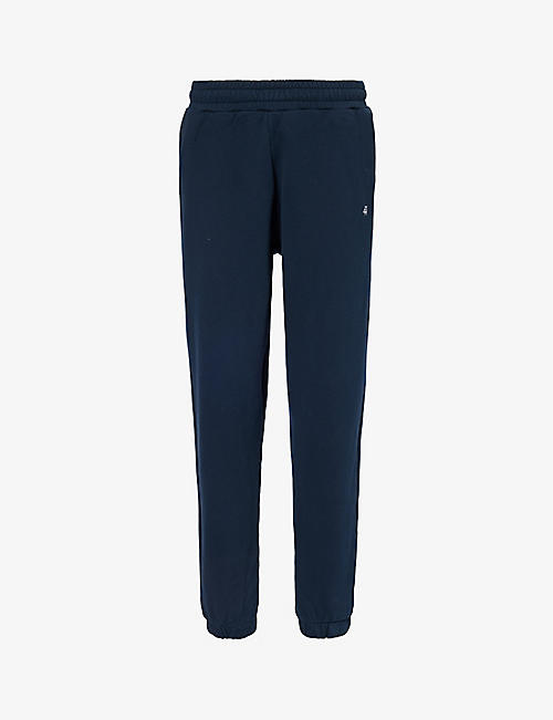 4TH & RECKLESS: Peyton brand-embroidered cotton-jersey jogging bottoms