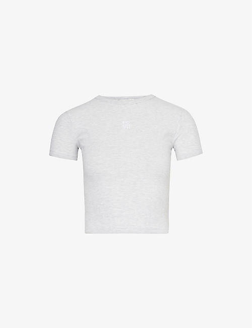 4TH & RECKLESS: Dayna logo-print cotton-blend jersey T-shirt