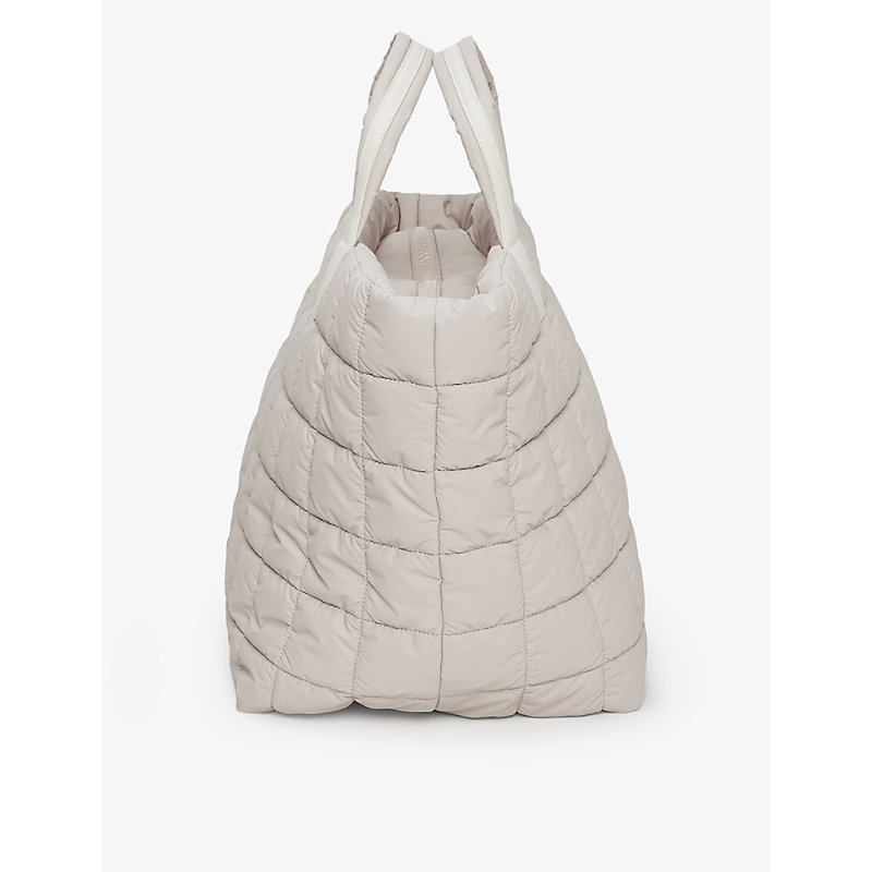 Shop Vee Collective Mushroom Porter Medium Quilted Recycled-nylon Tote Bag