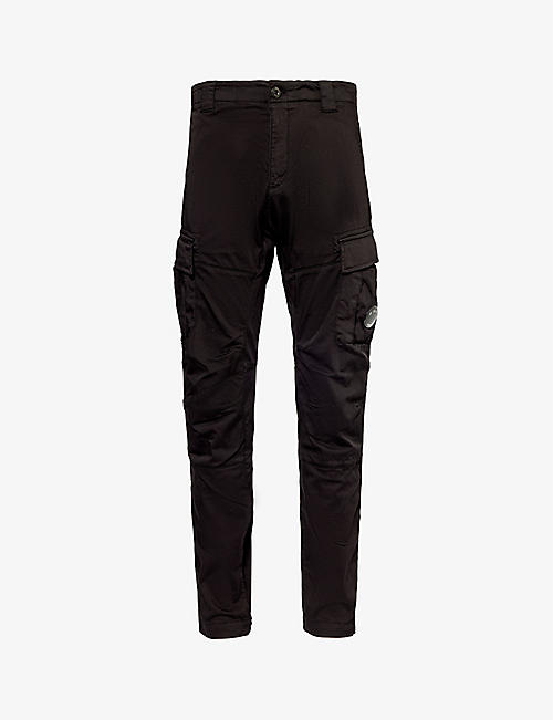 CP COMPANY: Stretch Sateen stretch-cotton relaxed-fit trousers