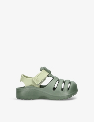 Shop Shoe The Bear Liewood Boys Green Kids' Beau Caged Eva-foam Sandals