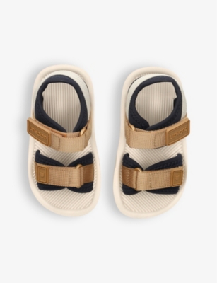 Shop Shoe The Bear Liewood Boys Blue Other Kids' Monty Brand-patch Woven Sandals