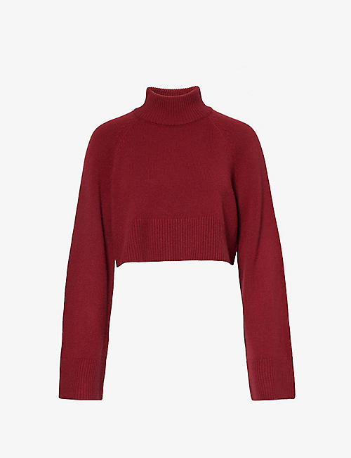 REFORMATION: Garrett relaxed-fit recycled-cashmere and cashmere-blend jumper