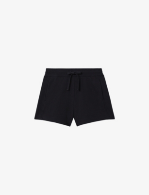 REISS: Cody relaxed-fit high-rise cotton shorts