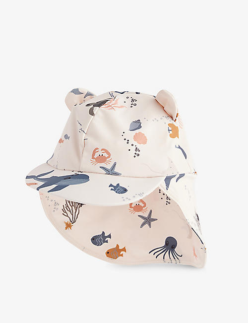 LIEWOOD: Sea Creature abstract-pattern stretch-woven hat