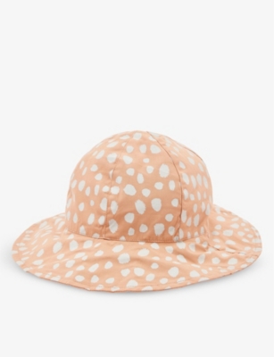 LIEWOOD: Amelia graphic-print organic-cotton bucket hat 6 months - 4 years