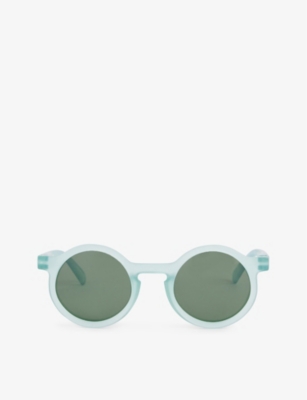 LIEWOOD: LW16006 Darla round-frame recycled-polycarbonate sunglasses