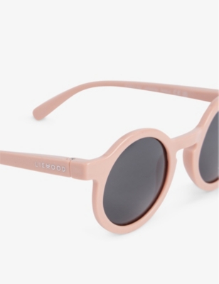 Shop Liewood Tuscany Rose Lw16006 Darla Round-frame Recycled-polycarbonate Sunglasses