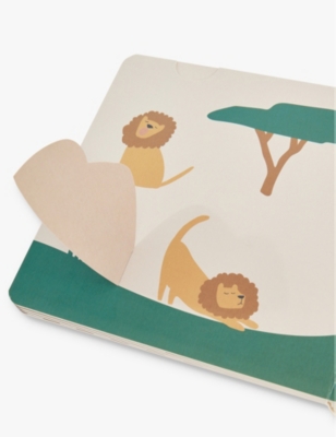 LIEWOOD: Land and Sea Animals interactive book 18cm