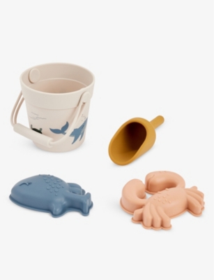 LIEWOOD: Animal-themed pack of four silicone beach toys