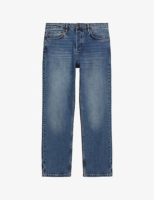 TED BAKER: Joeyy straight-leg stretch-denim jeans