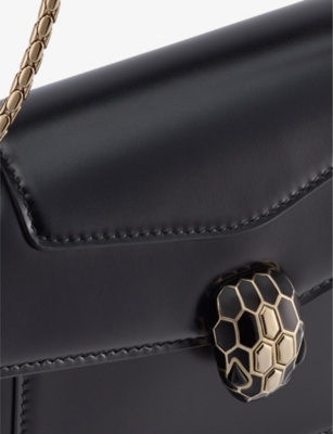 BVLGARI: Serpenti Forever leather cross-body bag
