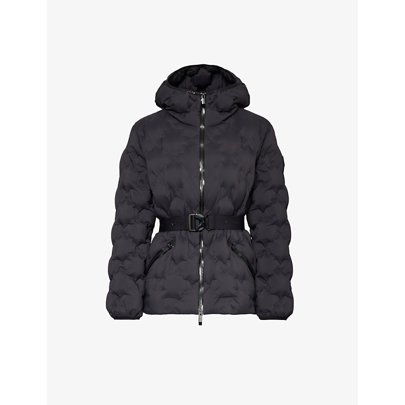 Shop Moncler Adonis Brand-patch In Black