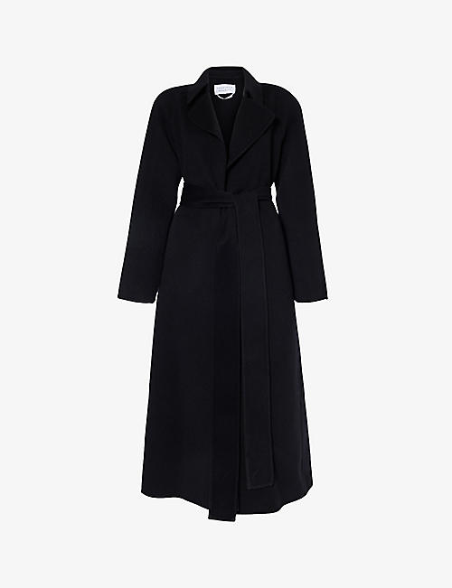 GABRIELA HEARST: Lachlan tie-waist cashmere coat