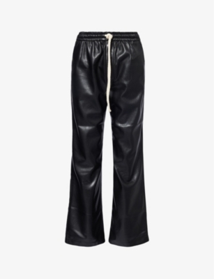 Selfridges on sale leather trousers