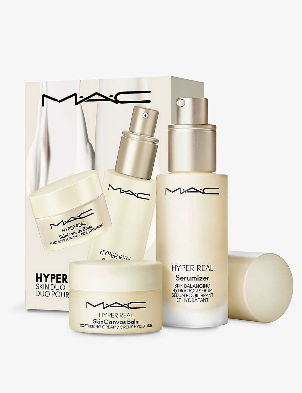 Mac Hyper Real Skin Duo Gift Set In White