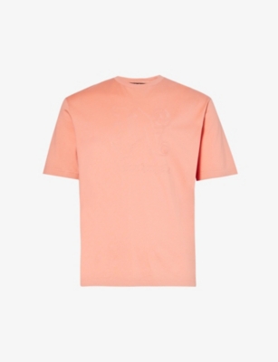 Palm Angels Monogram T-shirt In Pink Pink