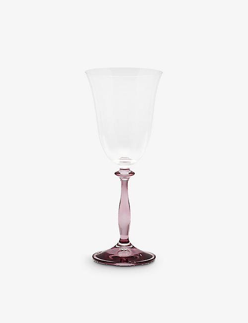 ANNA + NINA: Lavender wine glass 21cm